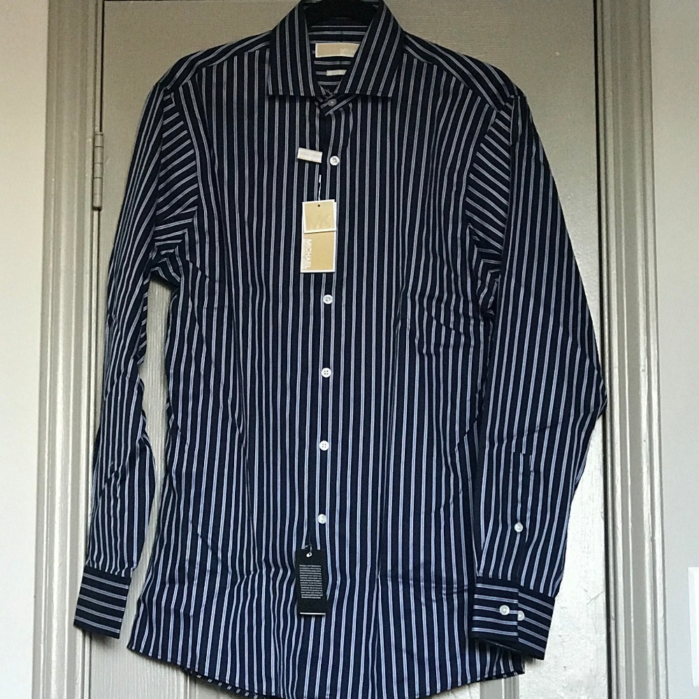 Mens Michael Korse Dress Shirt size Medium